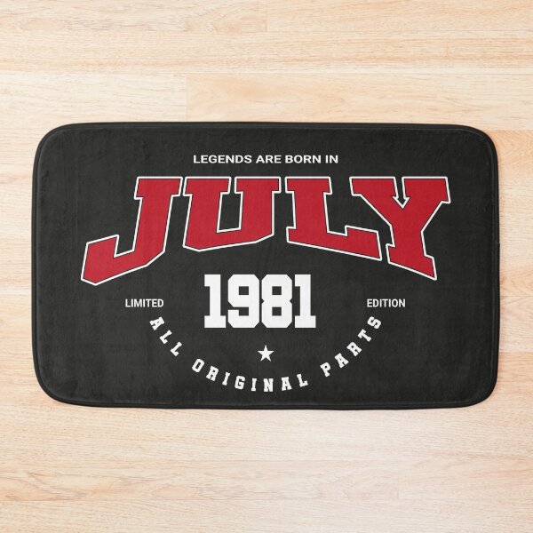 Item preview, July legends 1981 designed and sold by HB Shirts.
