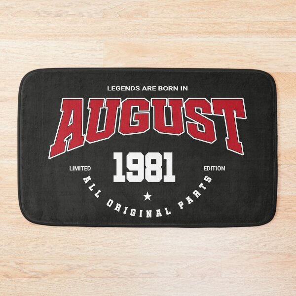 Item preview, August legends 1981 designed and sold by HB Shirts.