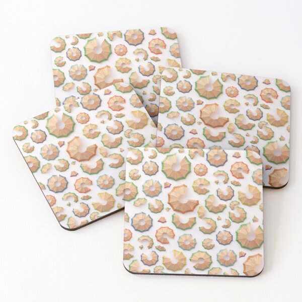 Item preview, Pencil Shavings Umbrella Seamless Pattern - Colorful Retro Stationery Graphic designed and sold by homybear.