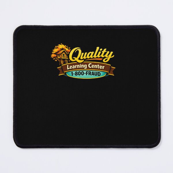 Item preview, Quality Learning Center 1-800-FRAUD Funny Scam Humor designed and sold by SofenArt.