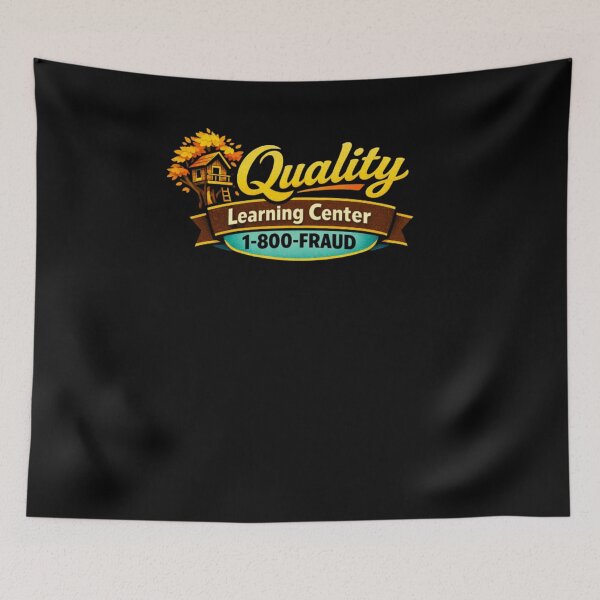 Item preview, Quality Learning Center 1-800-FRAUD Funny Scam Humor designed and sold by SofenArt.