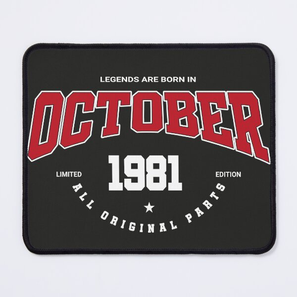 Item preview, October legends 1981 designed and sold by HB Shirts.