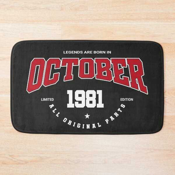 Item preview, October legends 1981 designed and sold by HB Shirts.