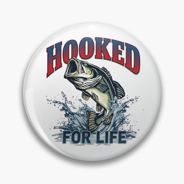 Item preview, Hooked For Life designed and sold by RisingWolfStudio.