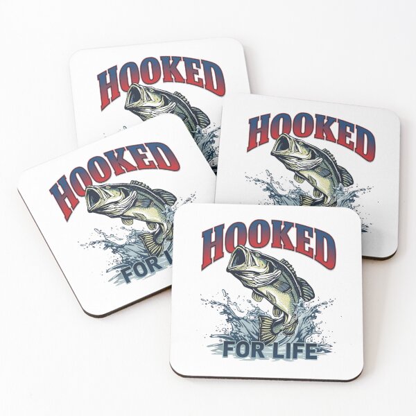 Item preview, Hooked For Life designed and sold by RisingWolfStudio.