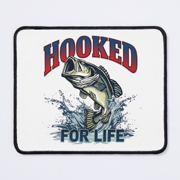 Item preview, Hooked For Life designed and sold by RisingWolfStudio.