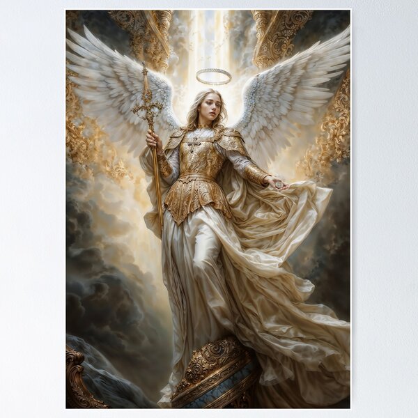 Item preview, Archangel Jophiel – Archangel of Beauty, Divine Illumination & Mental Clarity designed and sold by AliceWhiteDF.
