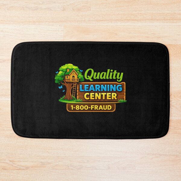 Item preview, Quality Learning Center 1-800-FRAUD Funny School Joke designed and sold by SofenArt.