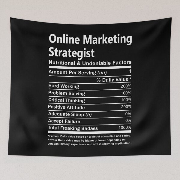 Item preview, Online Marketing Strategist designed and sold by ginawilliams39.