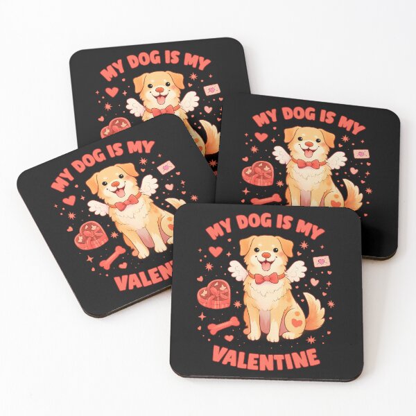 Item preview, My Dog Is My Valentine the perfect valentine`s day gift for dog lovers designed and sold by zuzzelek44.