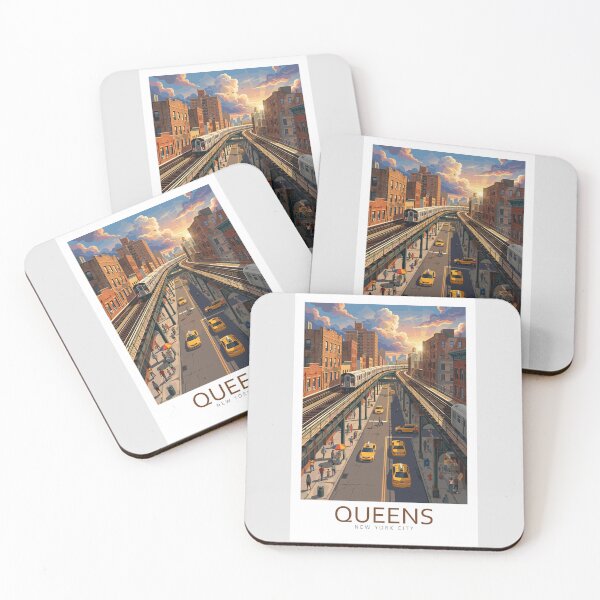 Item preview, Queens New York NYC - Travel Art designed and sold by Marciolini.