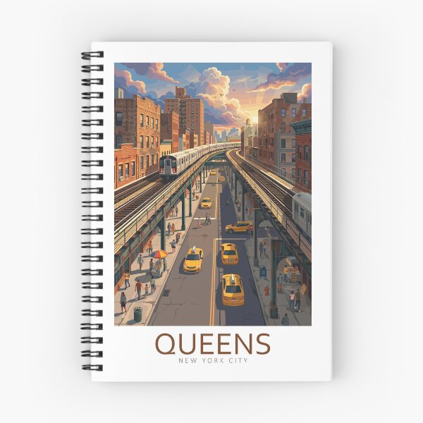 Item preview, Queens New York NYC - Travel Art designed and sold by Marciolini.