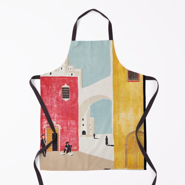Item preview, España Colorful Spanish Street Historic Architecture Travel Poster : Vintage Art designed and sold by artofuniverse.