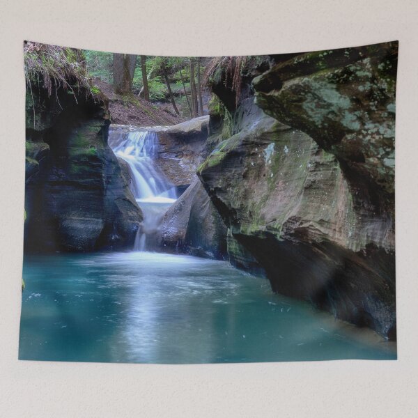 Item preview, Waterfall at Hocking Hills State Park, Ohio designed and sold by Kathy Weaver.