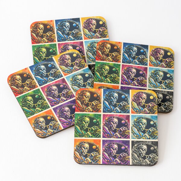 Item preview, Cosmic Jazz Grid - Kind of psychedelic designed and sold by konkav.