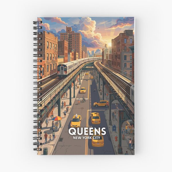 Item preview, Queens New York NYC - Travel art designed and sold by Marciolini.