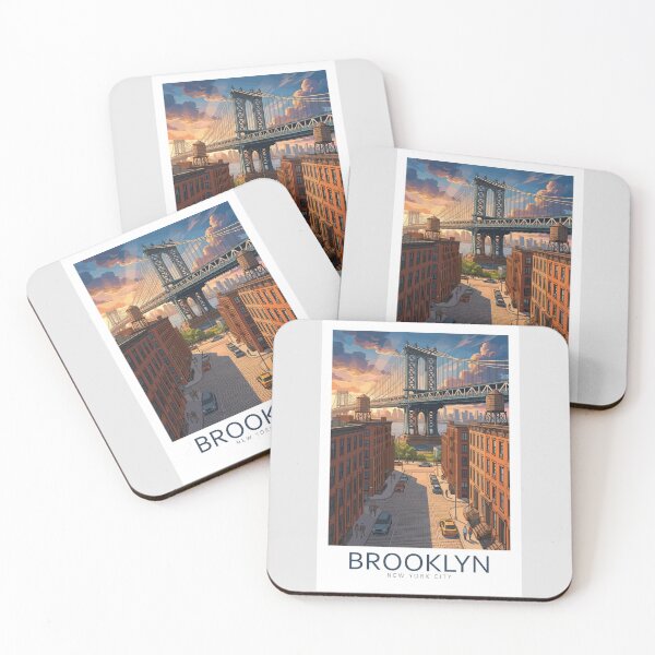 Item preview, Brooklyn New York NYC - Travel Art designed and sold by Marciolini.