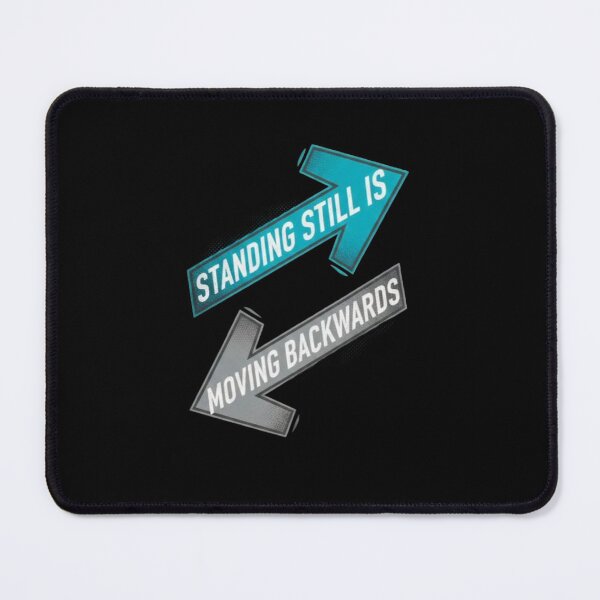 Item preview, Standing Still Is Moving Backwards – Progress Mindset Minimal Typography Design designed and sold by SV-Creation.