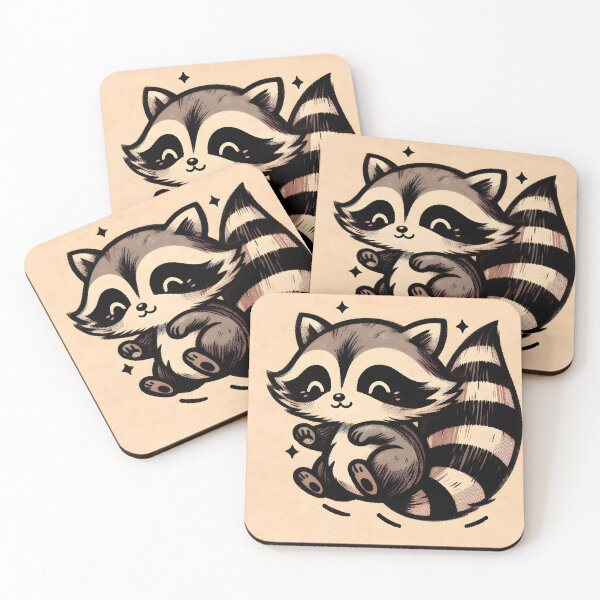 Item preview, Cute Racoon, Ai Generated Art  designed and sold by ACC .