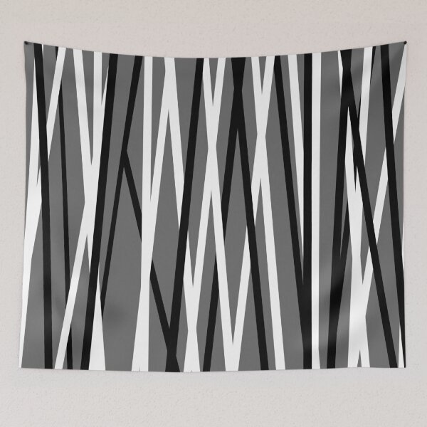 Item preview, Monochrome Pulse Stripes designed and sold by InFrameVision.