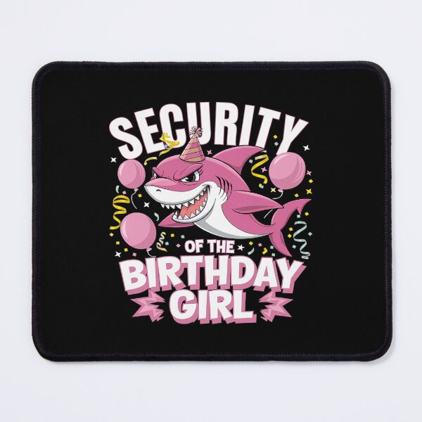 Item preview, Security of The Birthday Girl Shark Ocean Matching Family  designed and sold by PowAcademy.