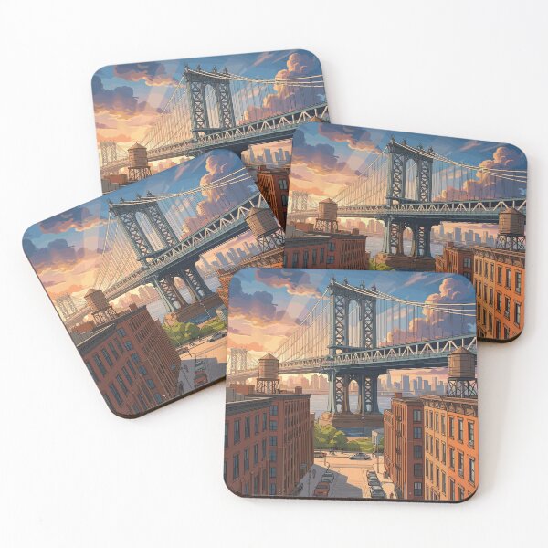Item preview, Brooklyn New York NYC - Travel art designed and sold by Marciolini.