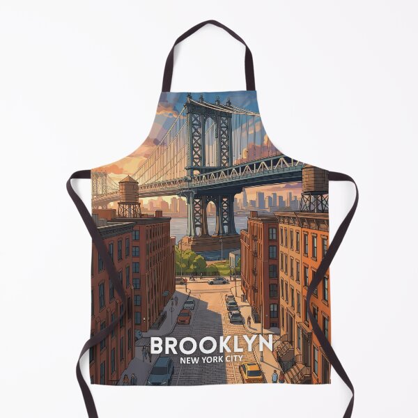 Item preview, Brooklyn New York NYC - Travel art designed and sold by Marciolini.