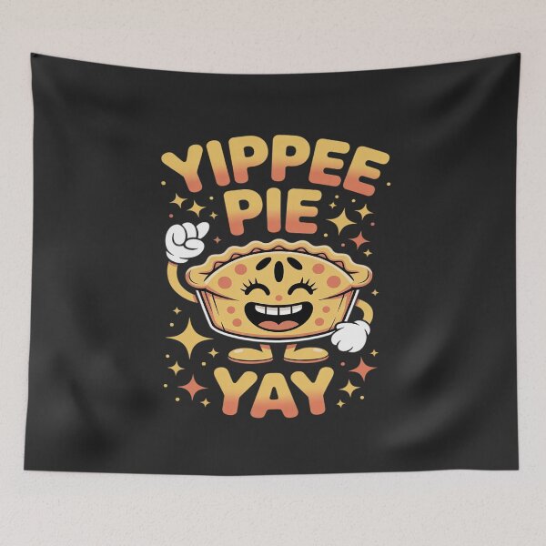 Item preview, Yippie Pie Yay Pumpkin Pie Fall Thanksgiving Family designed and sold by Rackaam.