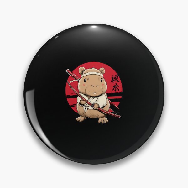 Item preview, Cute Ninja Capybara Kawaii Animal Graphic Tee designed and sold by NostalgiaPrinted.