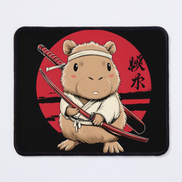Item preview, Cute Ninja Capybara Kawaii Animal Graphic Tee designed and sold by NostalgiaPrinted.