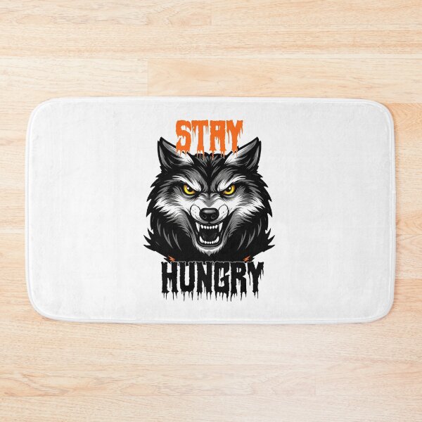 Item preview, Fierce Wolf Vector – Stay Hungry Motivational Design designed and sold by Ach&Koor.
