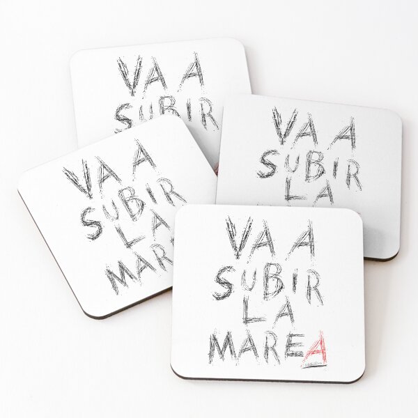 Item preview, Songs in Spanish: I decided. Verses: The tide is going to rise! (Black strokes) designed and sold by Rebeldía Pura.