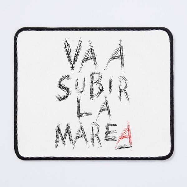 Item preview, Songs in Spanish: I decided. Verses: The tide is going to rise! (Black strokes) designed and sold by Rebeldía Pura.
