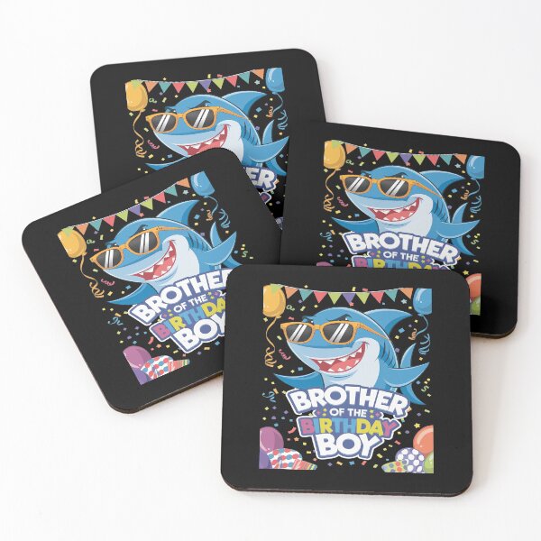 Item preview, Shark Birthday For Boys, Brother Of The Birthday Boy  designed and sold by PowAcademy.