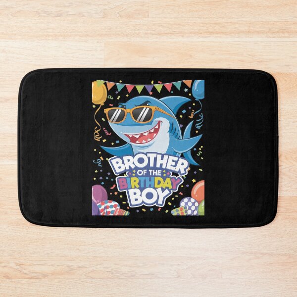 Item preview, Shark Birthday For Boys, Brother Of The Birthday Boy  designed and sold by PowAcademy.