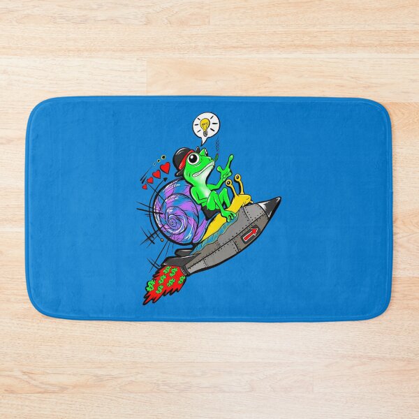 Item preview, Do The Work Find The Joy - Motivational Frog Rocket designed and sold by Urban Muse And Sultry Hues.