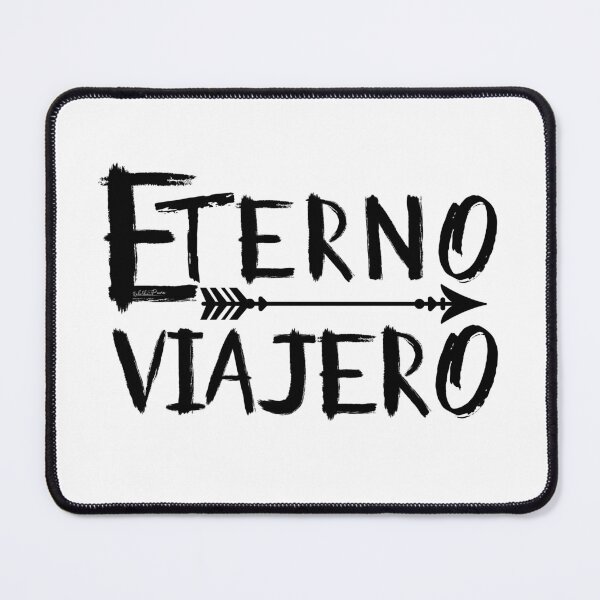 Item preview, Spanish Rock 'n' Roll songs: Eternal Traveler, with black typography. designed and sold by Rebeldía Pura.
