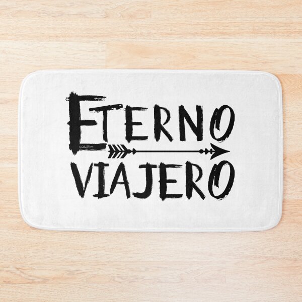 Item preview, Spanish Rock 'n' Roll songs: Eternal Traveler, with black typography. designed and sold by Rebeldía Pura.