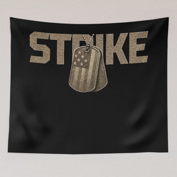 Item preview, STRIKE Military Dog Tags Design designed and sold by Callsign 84.