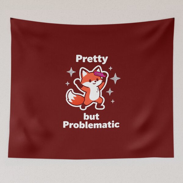 Item preview, Pretty but problematic kawaii T-Shirt designed and sold by tshop26.
