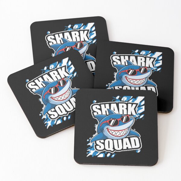 Item preview, Shark Squad  Boys Girls Shark Birthday Party  designed and sold by PowAcademy.