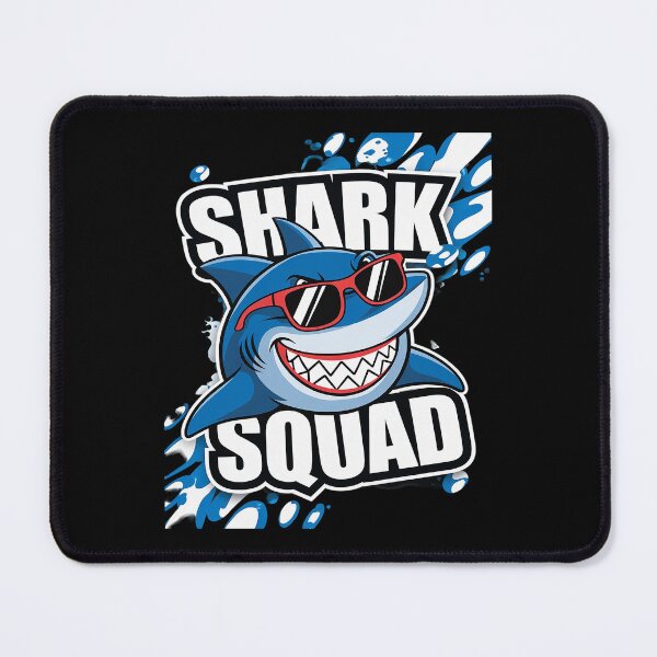 Item preview, Shark Squad  Boys Girls Shark Birthday Party  designed and sold by PowAcademy.