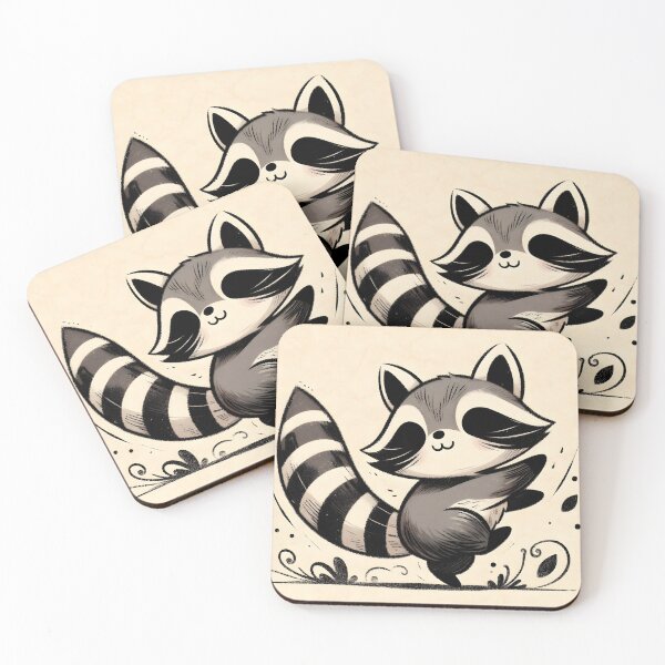 Item preview, Cute Racoon, Ai Generated Art  designed and sold by ACC .