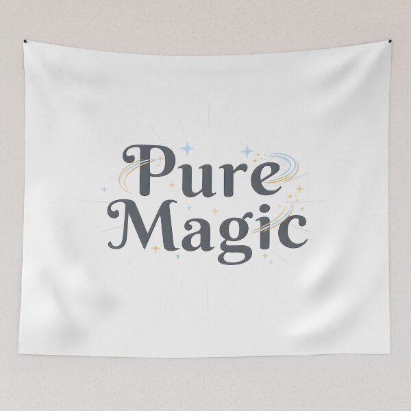 Item preview, BEST SELLER Pure Magic Positive Vibes USA designed and sold by Gilded Dreams.
