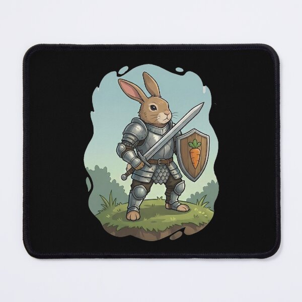Item preview, Brave Fantasy Bunny Knight Warrior designed and sold by k3rstman1.