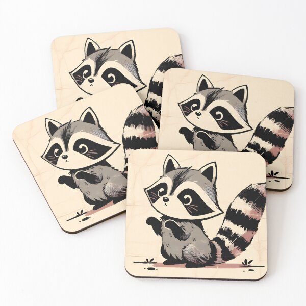 Item preview, Cute Racoon, Ai Generated Art  designed and sold by ACC .