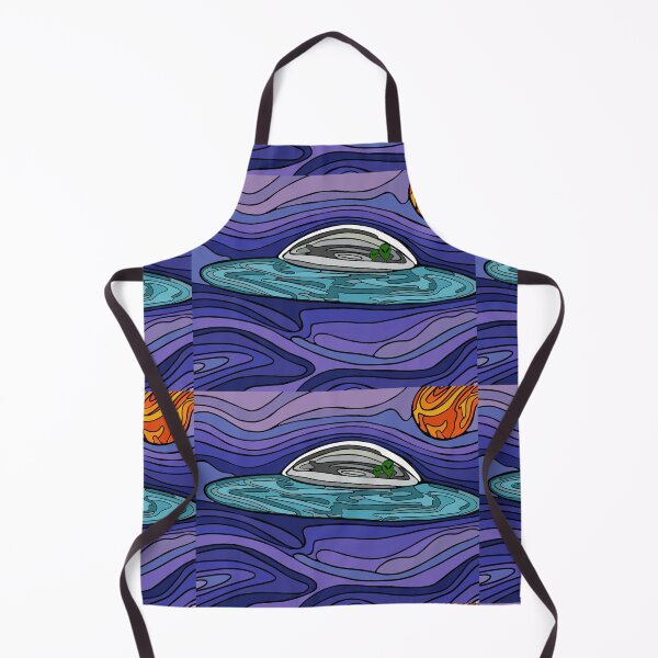 Item preview, Space alien gliding in the universe! designed and sold by WendyBialek Designs.