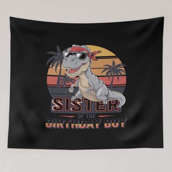 Item preview, Sister Dinosaur of the Birthday Boy Matching Family  designed and sold by AquaKiev.