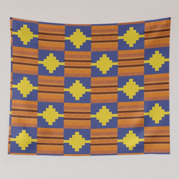 Item preview, Premium Ashanti Kente pattern | Ghana  designed and sold by MammothArt.