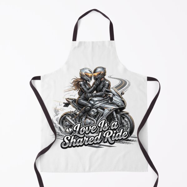 Item preview, Love Is a Shared Ride – Romantic Two Wheels Design designed and sold by enzoade.